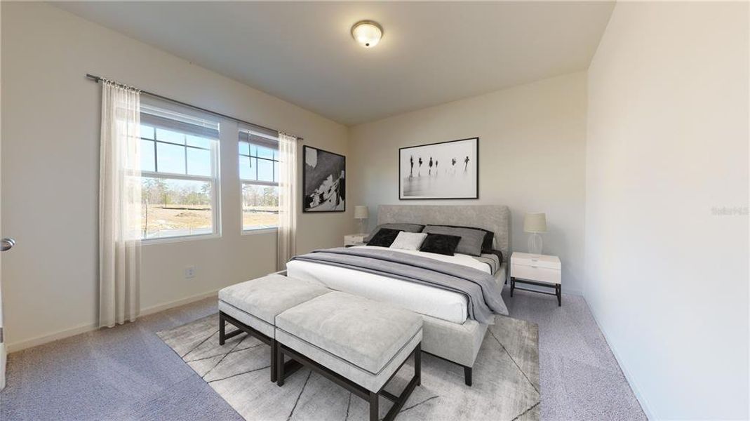 Furnished interior view inside a new home in Vista Walk, Dade City (Image 5). Furnished interior view inside a new home in Vista Walk, Dade City (Image 5).