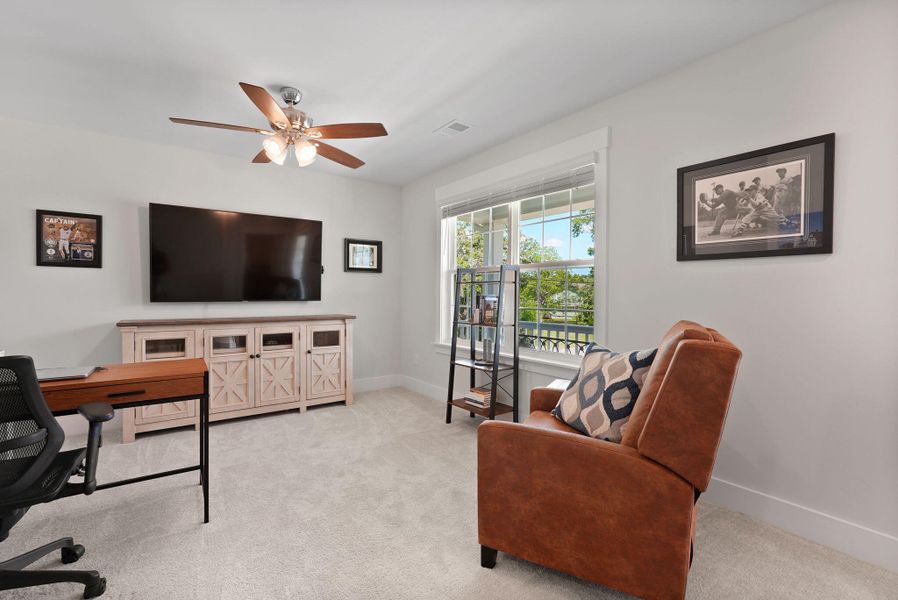 Furnished interior view inside a new home in Cordgrass Landing, Johns Island (Image 7).