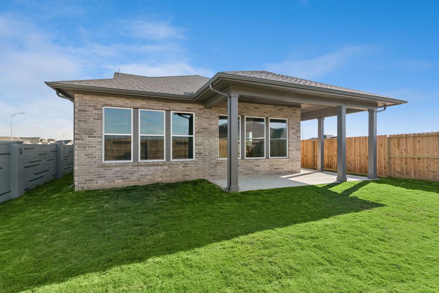 Exterior details and patio area of a home in Jubilee, Hockley (Image 4).
