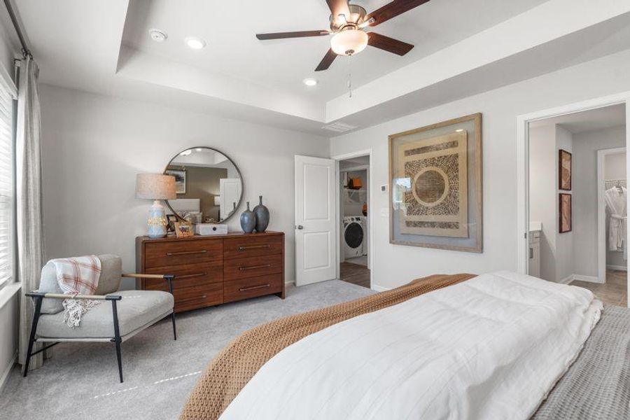 Furnished interior view inside a new home in Rosewood Farm, Lawrenceville (Image 32).