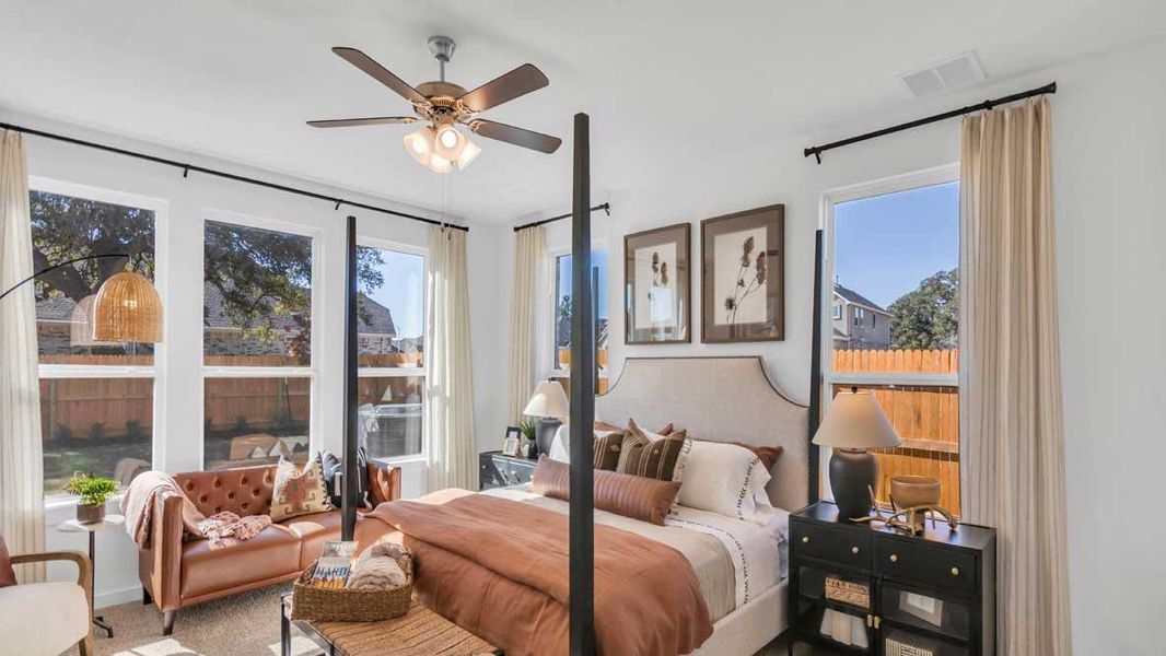 Furnished interior view inside a new home in Rosenbusch Ranch, Leander (Image 25).