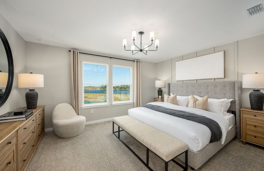 Representative furnished interior of a home built from the Valen by Pulte Homes in Hawthorne Ranch, Lakeland (Image 7). Representative furnished interior of a home built from the Valen by Pulte Homes in Hawthorne Ranch, Lakeland (Image 7).