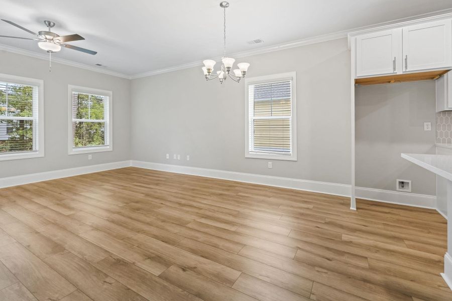 Spacious, unfurnished interior of a new home in White Oak Estates, Conway (Image 19).