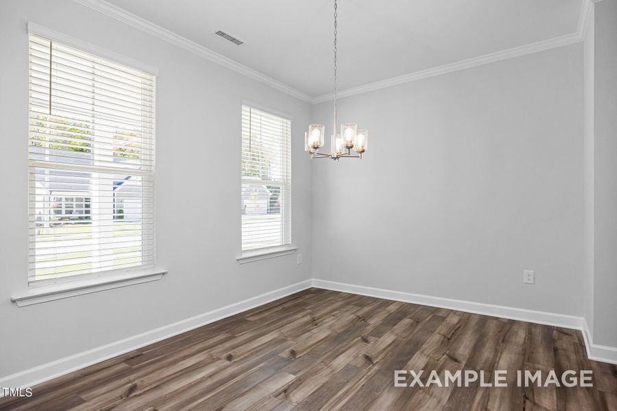 Spacious, unfurnished interior of a new home in Wellers Knoll, Lillington (Image 6).