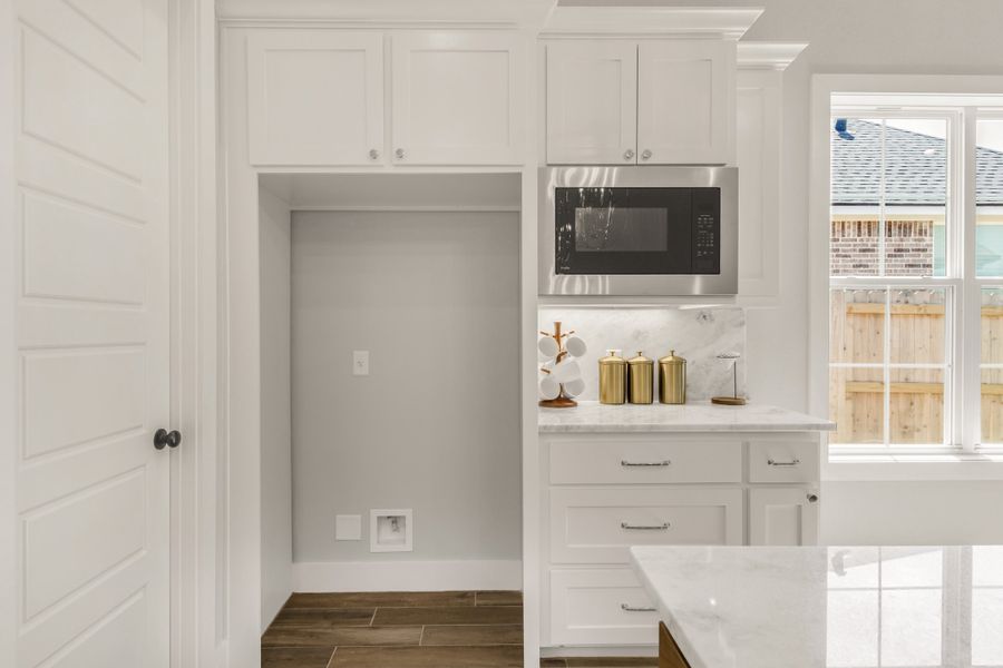 Representative furnished interior of a home built from the The Maggie by Reece Homes in Traditions, Bryan (Image 15).