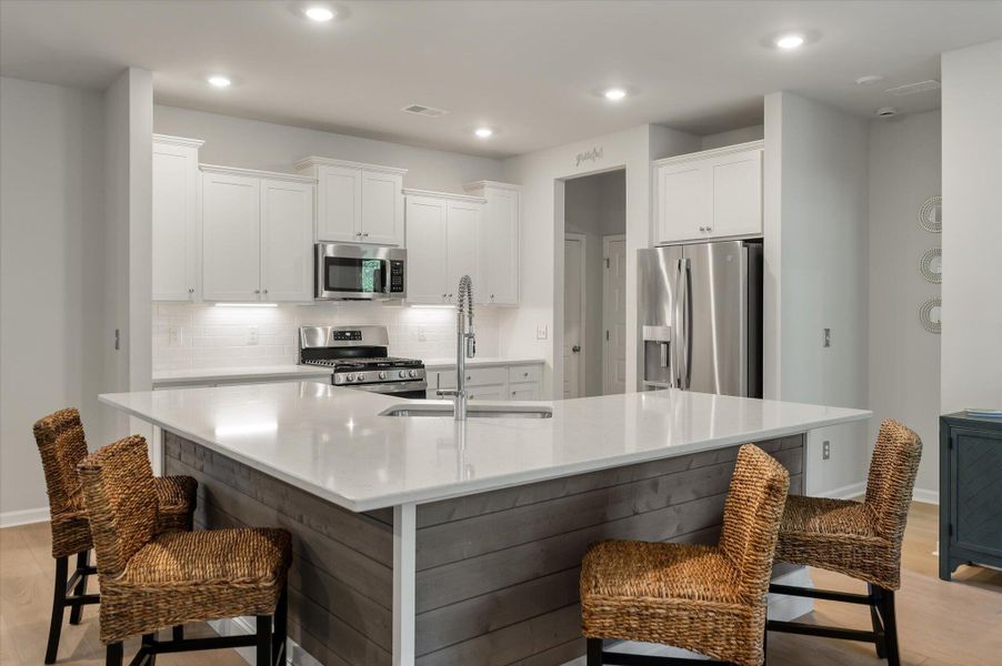 Furnished interior view inside a new home in , Johns Island (Image 38).