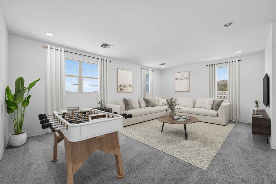 Furnished interior view inside a new home in Ladera Trails, Queen Creek (Image 7).