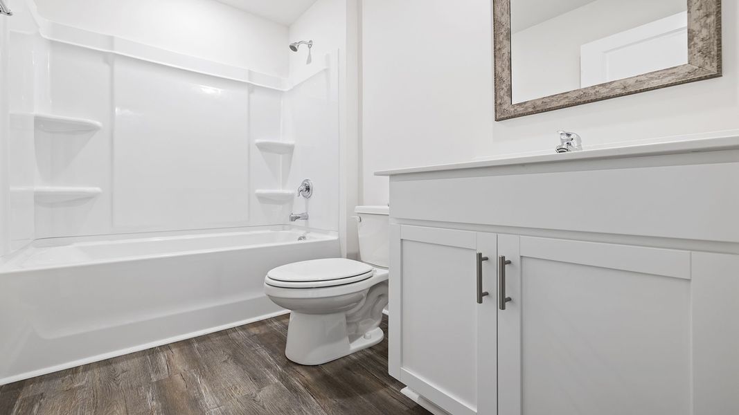 Furnished interior view inside a new home in Harper Ridge, Roebuck (Image 5).