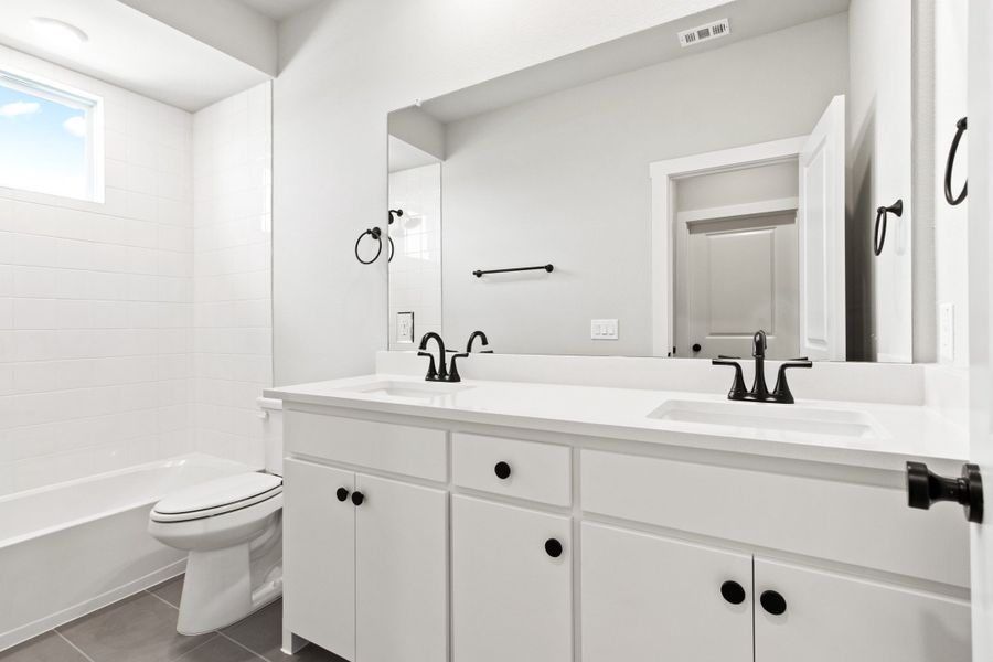 Furnished interior view inside a new home in Ten Mile Creek, Celina (Image 14).