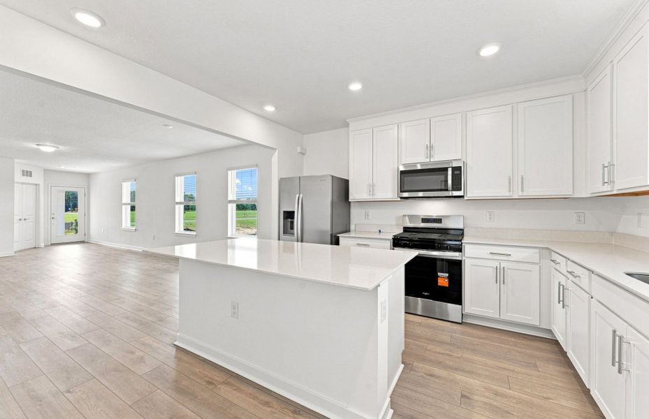 Furnished interior view inside a new home in Twisted Oaks, Wildwood (Image 9).
