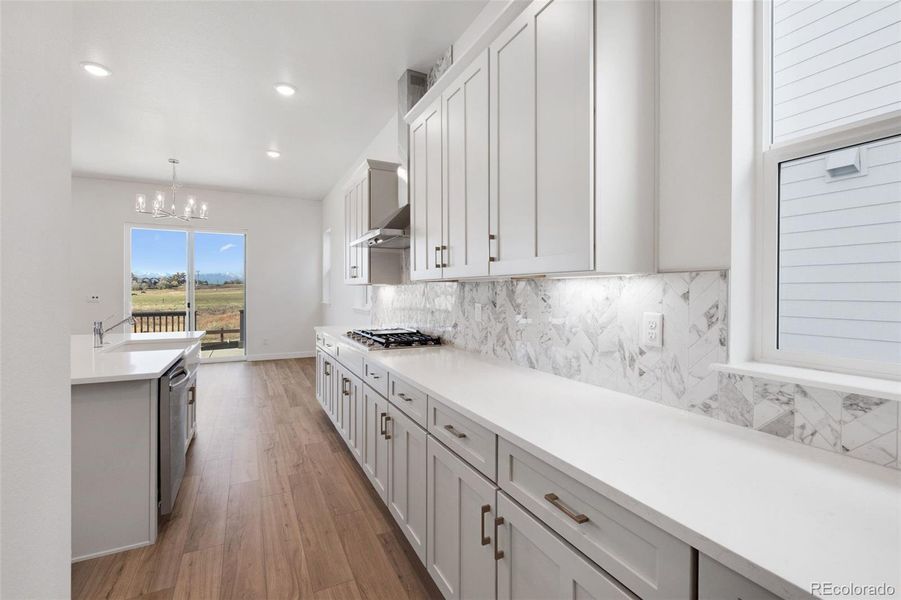 Furnished interior view inside a new home in Highlands Preserve, Mead (Image 12).