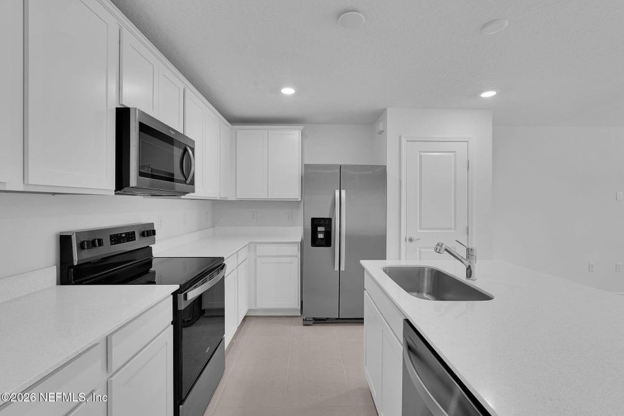 Furnished interior view inside a new home in , Jacksonville (Image 7).