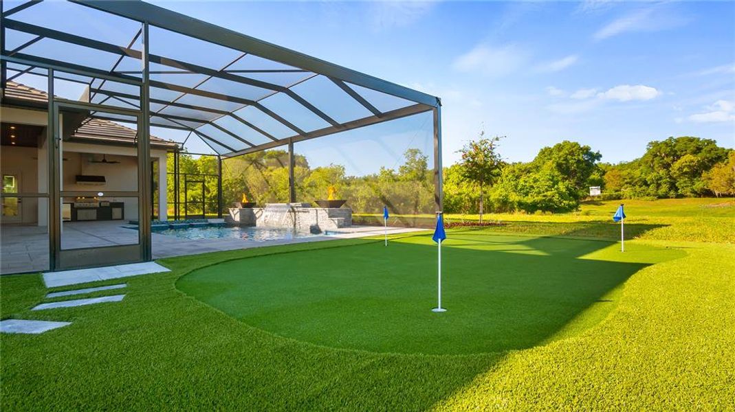 Exterior details and patio area of a home in , Sorrento (Image 32).