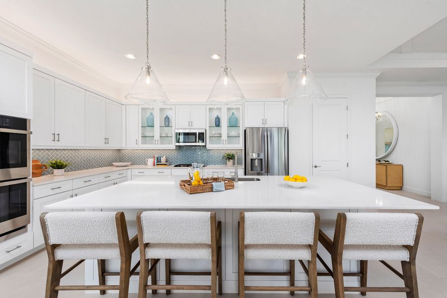 Representative furnished interior of a home built from the Bianca by GL Homes in Valencia Parc at Riverland, Port St. Lucie (Image 9).