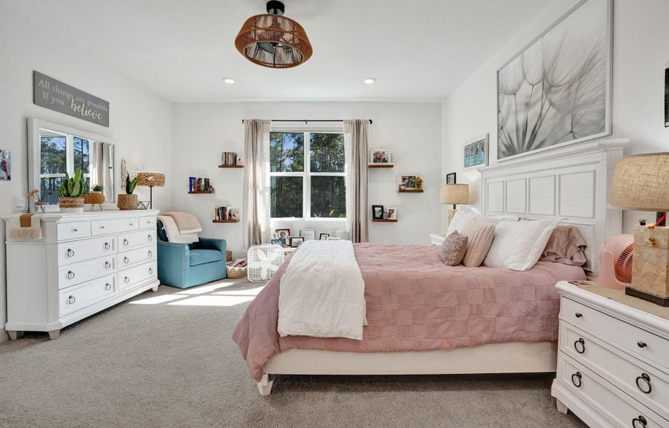 Furnished interior view inside a new home in Preserves at Park Trace, Stuart (Image 18).