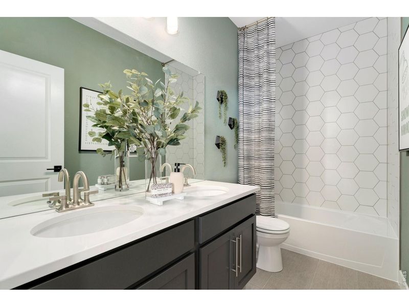 Furnished interior view inside a new home in Hidden Creek, Frederick (Image 39).
