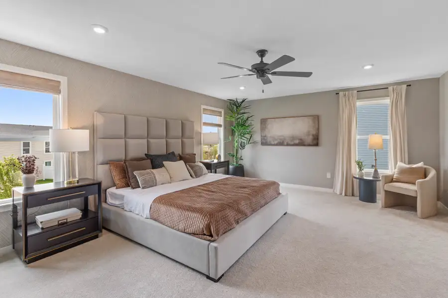 Representative furnished interior of a home built from the Breckenridge by Fischer Homes in Twin Lakes, Hoschton (Image 23).