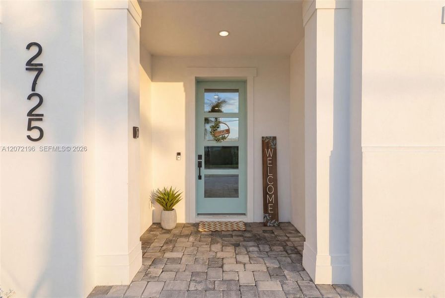 Exterior details and patio area of a home in , Melbourne Beach (Image 3).