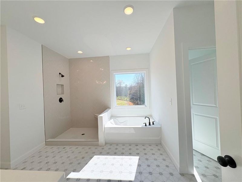 Furnished interior view inside a new home in Oak Valley Estates, Marietta (Image 40).