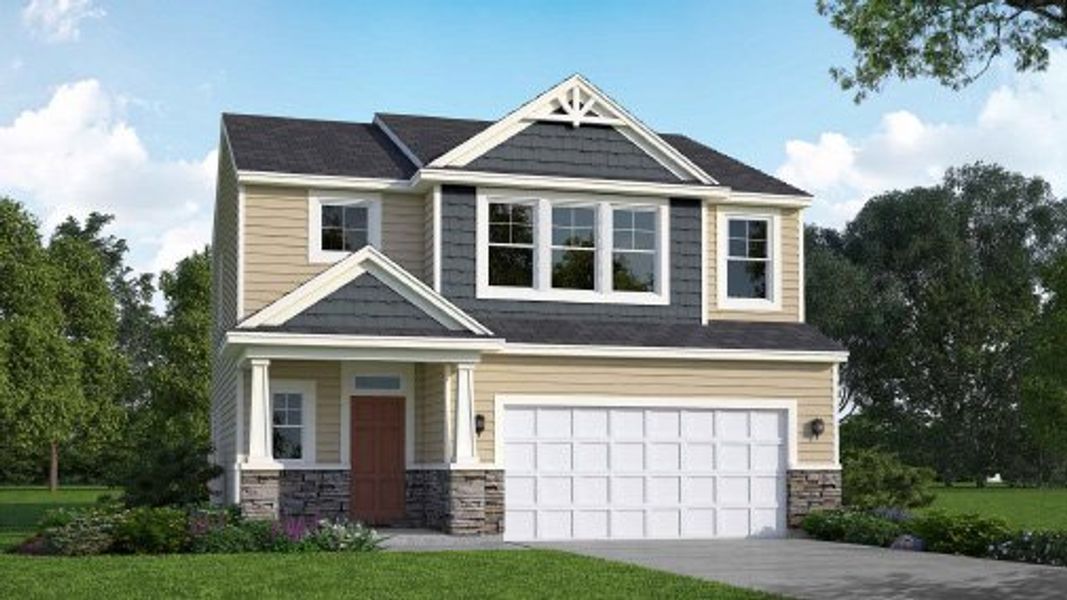 Kenzie New Home in Indian Trail, NC.  - Slide 2