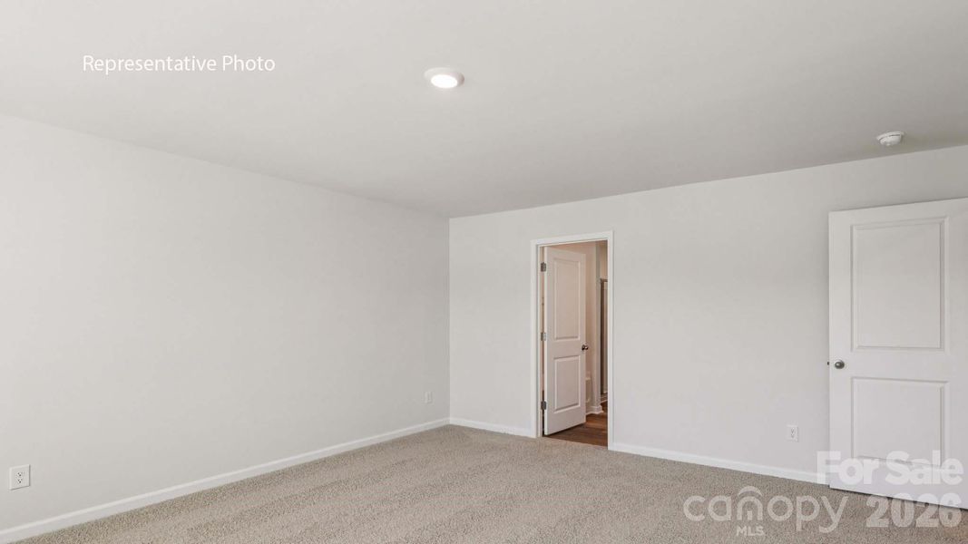 Spacious, unfurnished interior of a new home in Secrest Commons, Monroe (Image 22).