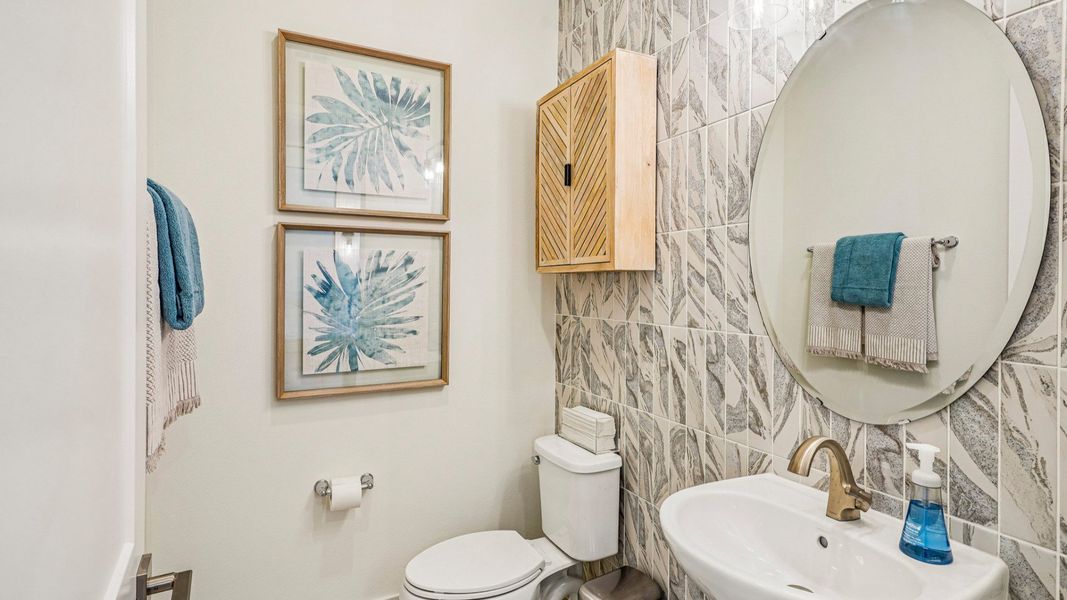 Oleander Floor Plan First Floor Half Bathroom by DRB Homes in Ardisia Park in New Smyrna Beach, FL Oleander Floor Plan First Floor Half Bathroom by DRB Homes in Ardisia Park in New Smyrna Beach, FL