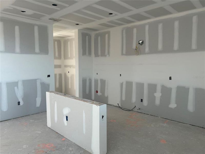 In-progress construction of a new home in Oakfield Trails, Parrish, FL (Image 20).