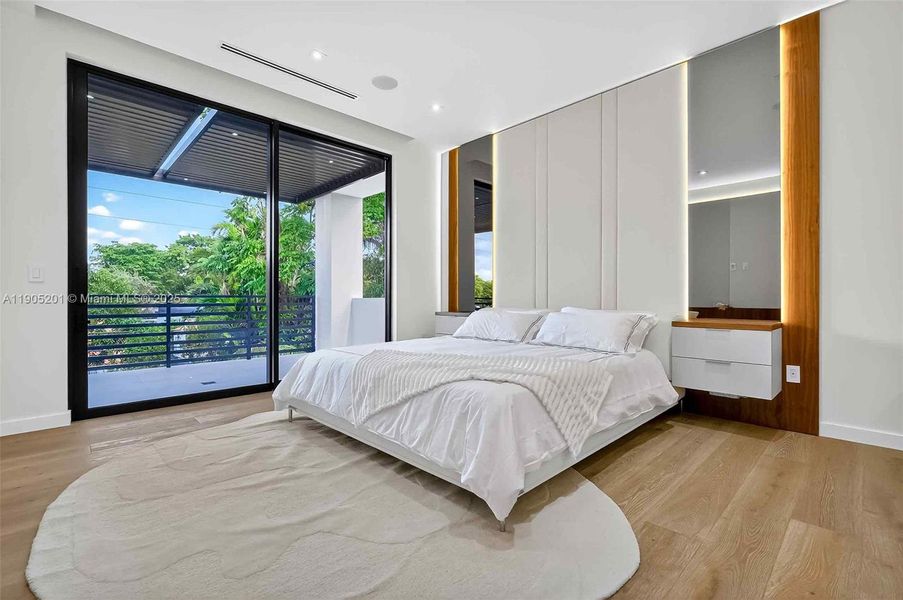 Furnished interior view inside a new home in , Miami Beach (Image 13). Furnished interior view inside a new home in , Miami Beach (Image 13).