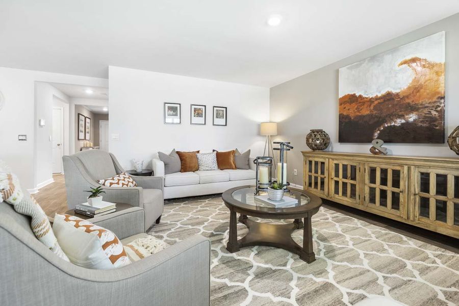 Representative furnished interior of a home built from the Aria by D.R. Horton in The Pines at New Hampstead, Savannah (Image 5).