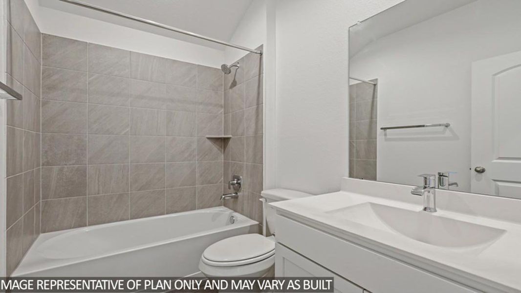 Furnished interior view inside a new home in Sunterra Lakes, Brookshire (Image 10).