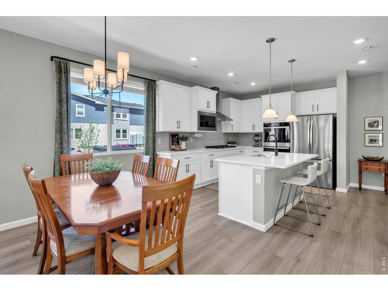 Furnished interior view inside a new home in , Longmont (Image 14).