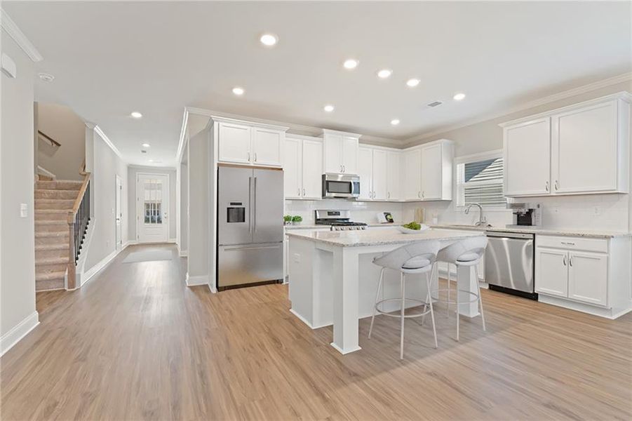 Furnished interior view inside a new home in , Villa Rica (Image 12).