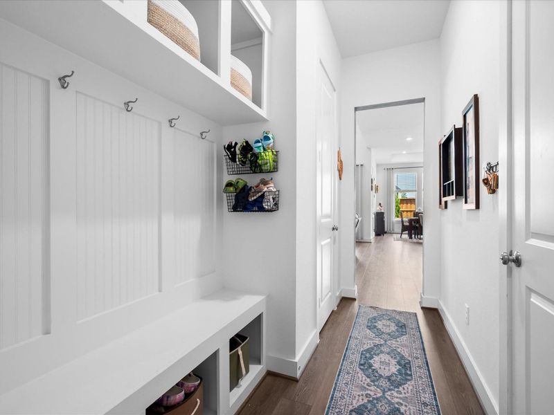 Furnished interior view inside a new home in , Spring (Image 36).