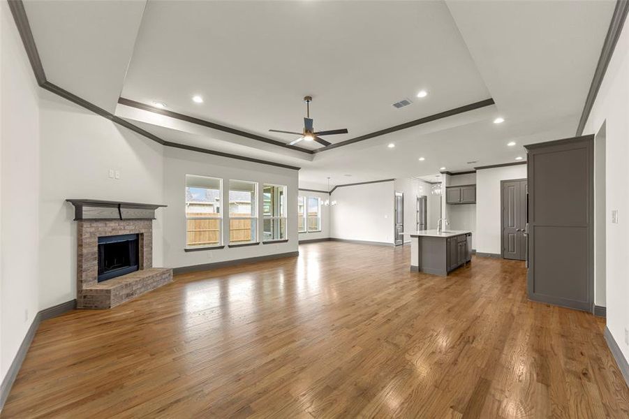 Spacious, unfurnished interior of a new home in , Josephine (Image 17).