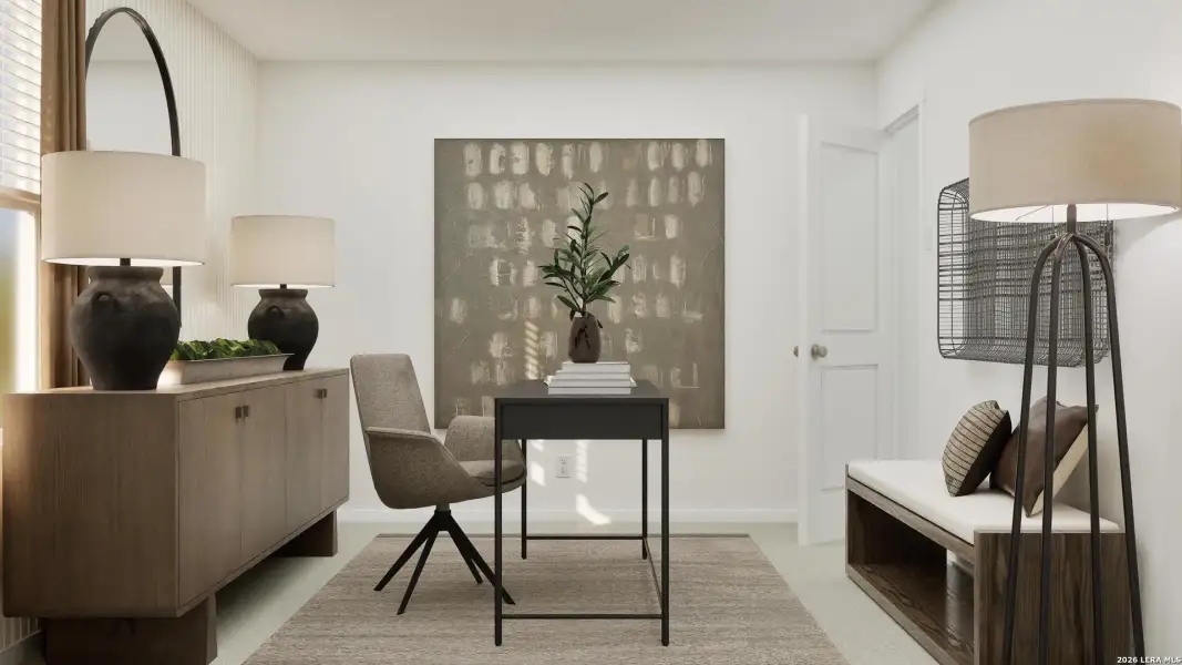 Furnished interior view inside a new home in Navarro Ranch, Seguin (Image 30).
