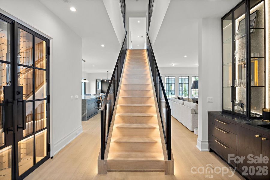 Furnished interior view inside a new home in , Charlotte (Image 16).