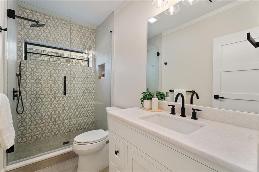 Furnished interior view inside a new home in , Canton (Image 56).