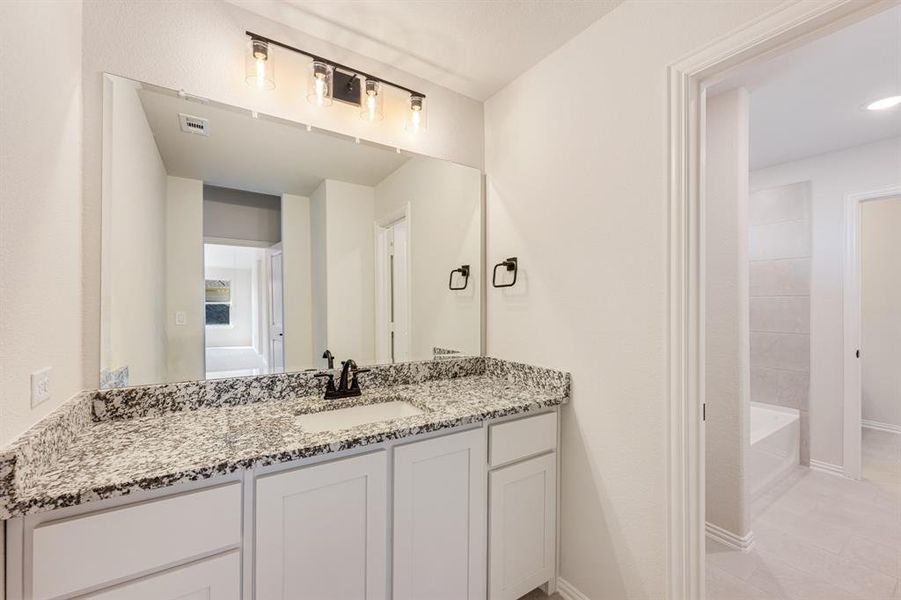 Furnished interior view inside a new home in Waterscape Classic 60s, Royse City (Image 10). Furnished interior view inside a new home in Waterscape Classic 60s, Royse City (Image 10).