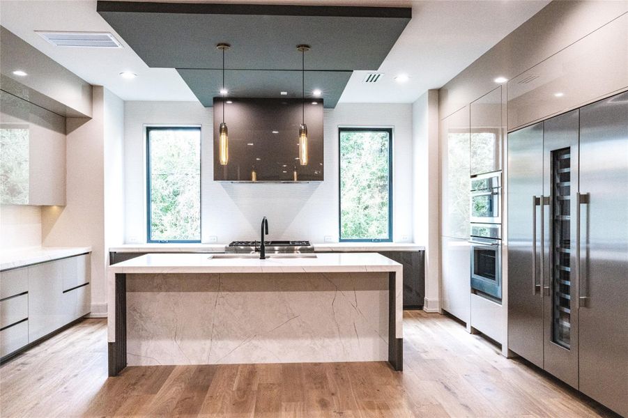 Furnished interior view inside a new home in , Houston (Image 8). Furnished interior view inside a new home in , Houston (Image 8).