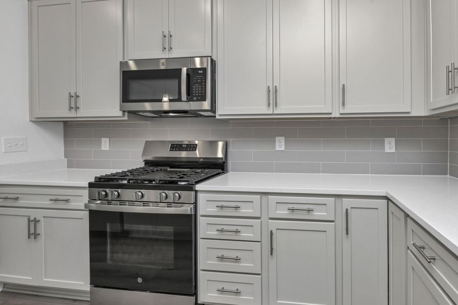 Furnished interior view inside a new home in Lake Carolina Townhomes, Columbia (Image 13).