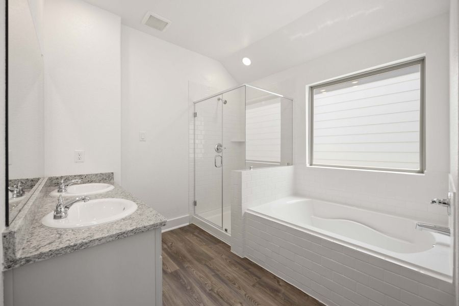 Patton Floorplan - Primary Bathroom