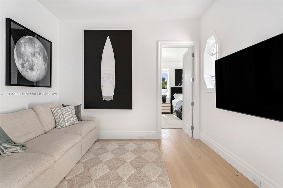 Furnished interior view inside a new home in , Key Biscayne (Image 7). Furnished interior view inside a new home in , Key Biscayne (Image 7).