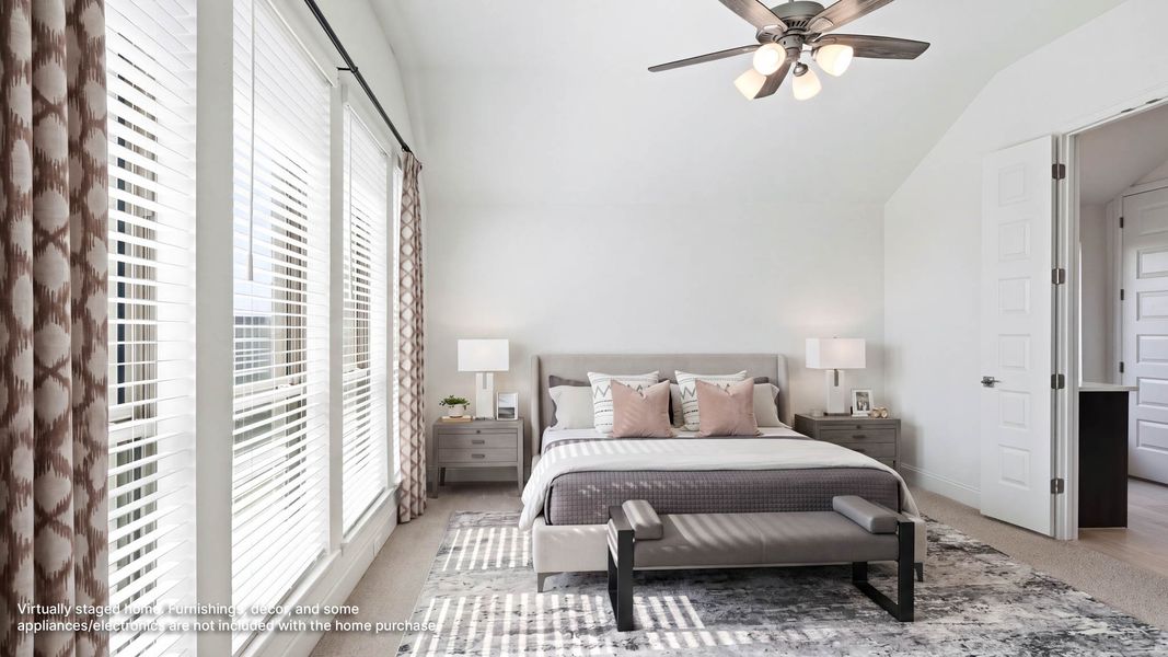 Furnished interior view inside a new home in Landmark, Denton (Image 10).