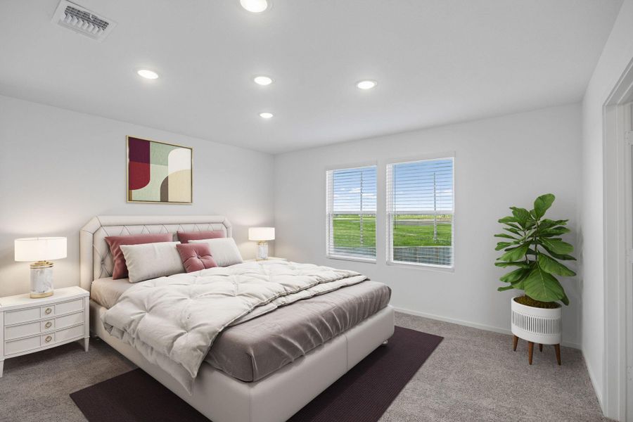 Furnished interior view inside a new home in Stokesbury, Waller (Image 15).