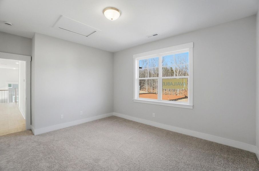 Spacious, unfurnished interior of a new home in Rone Creek, Waxhaw (Image 81).