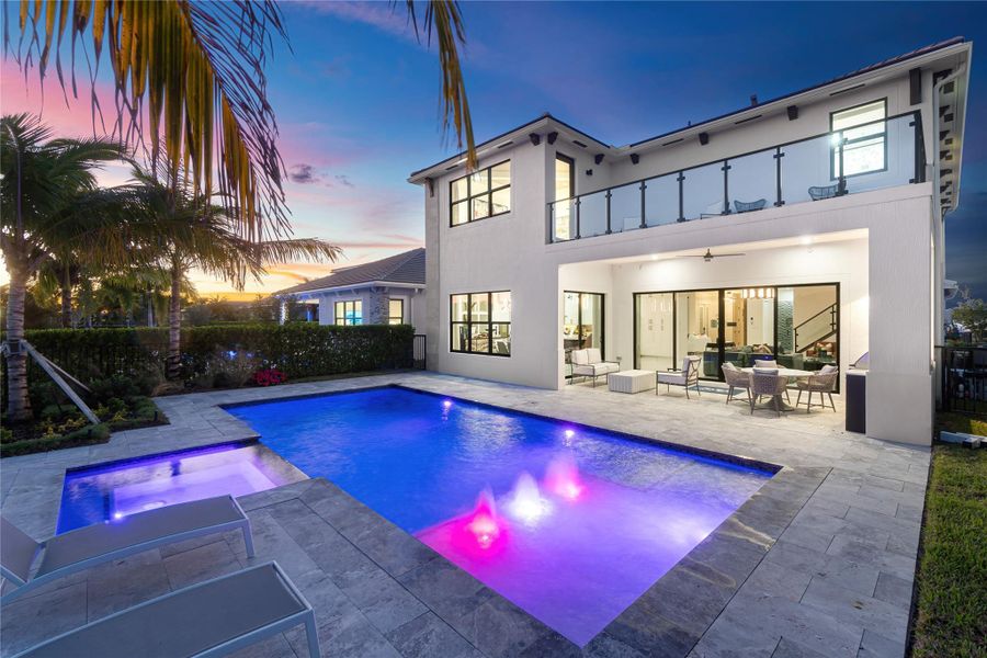 Exterior details and patio area of a home in , Palm Beach Gardens (Image 22).