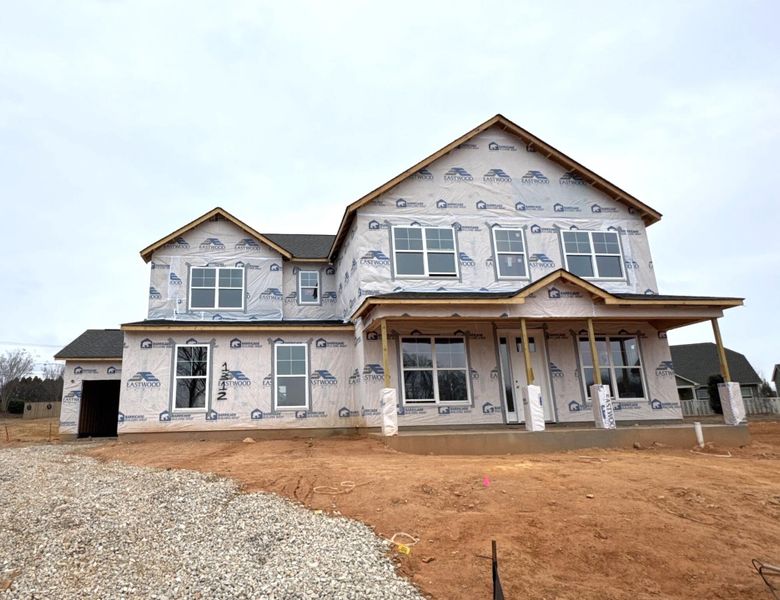 In-progress construction of a new home in Robinson Oaks, Gastonia, NC (Image 4).
