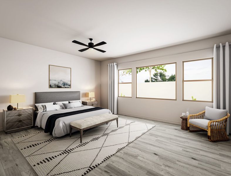 Representative furnished interior of a home built from the Palo Verde Plan 7051 by Tri Pointe Homes in Whispering Hills, Laveen (Image 5). Representative furnished interior of a home built from the Palo Verde Plan 7051 by Tri Pointe Homes in Whispering Hills, Laveen (Image 5).