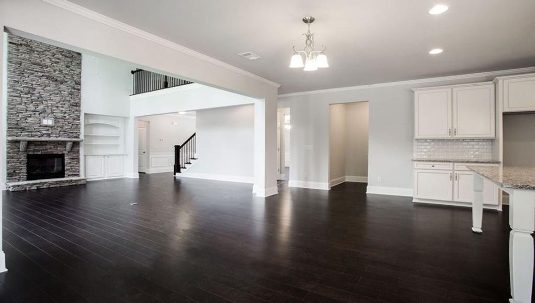 Spacious, unfurnished interior of a new home in Thalley Creek Estates, Cumming (Image 16). Spacious, unfurnished interior of a new home in Thalley Creek Estates, Cumming (Image 16).