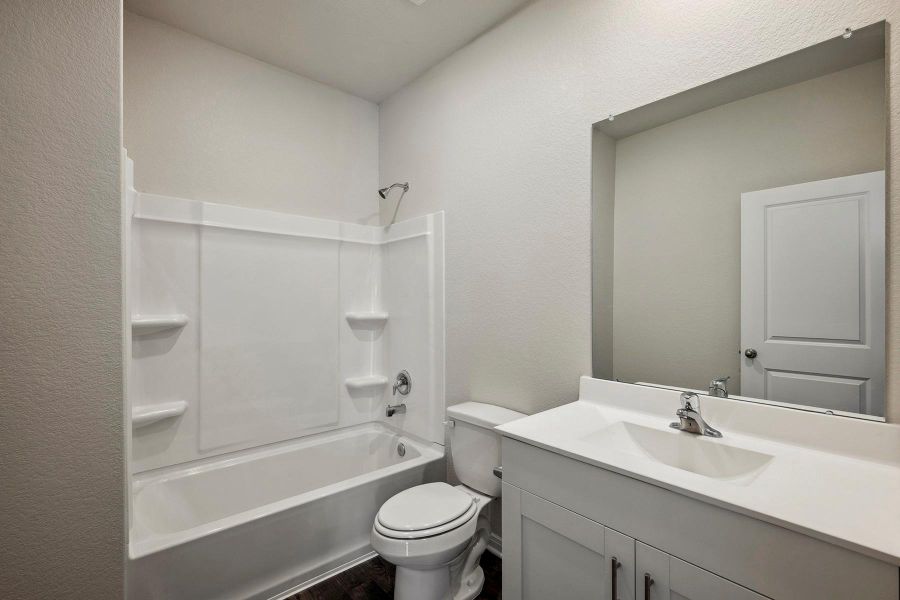 Furnished interior view inside a new home in Pinewood Trails, Cleveland (Image 5).